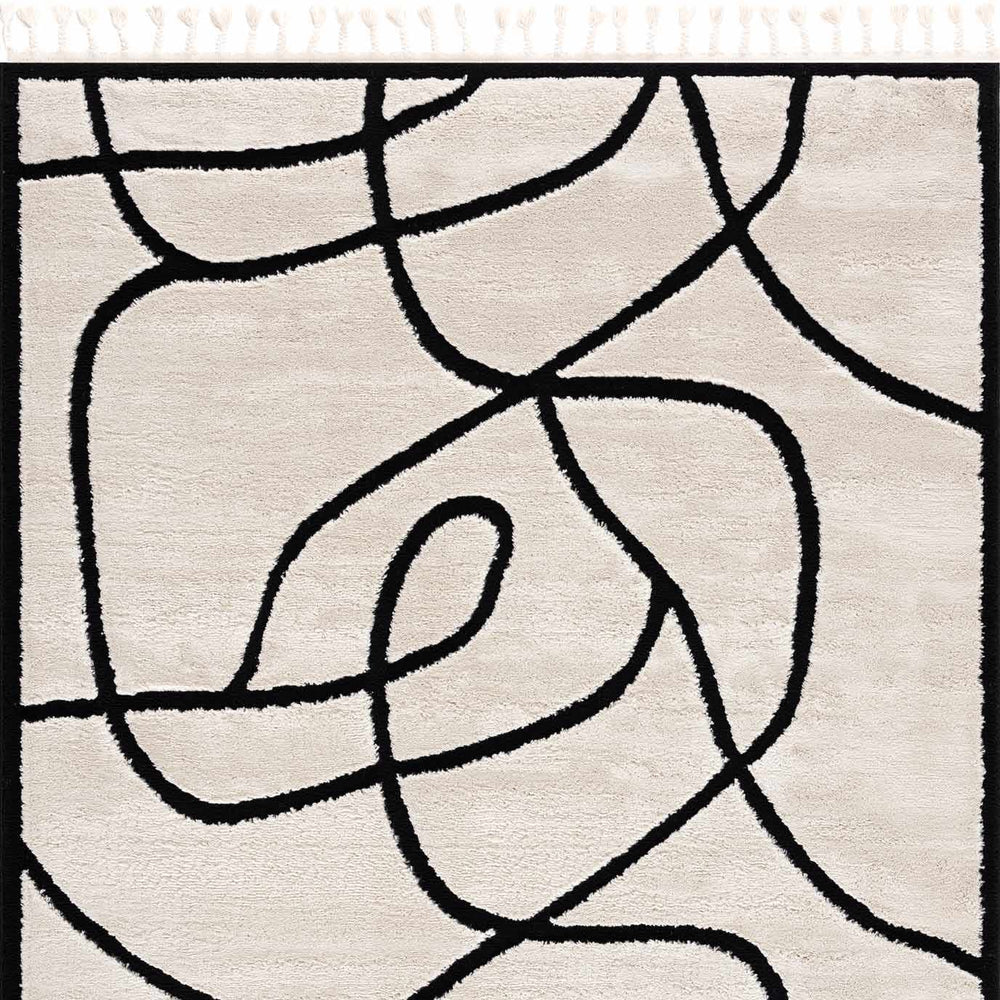 Azana Black & White Area Rug