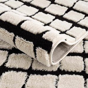Teshi Checkered Area Rug - Clearance