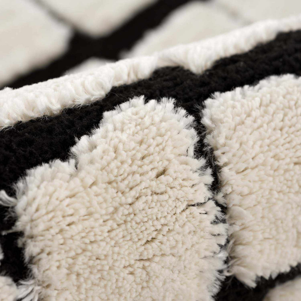 Teshi Checkered Area Rug - Clearance