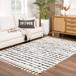 Teshi Checkered Area Rug - Clearance