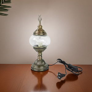 DIY Turkish Table Lamp Handmade LED Night Light Bedroom Decor Parent Child Gift