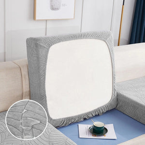 Jacquard Elastic Sofa Cover Water Resistant Removable Furniture Protector Perfect for Pets and Kids