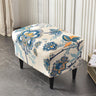 Stretch Spandex Nordic Floral Removable Wing Chair Cover, Relaxing Seat Covers Slipcovers for Armchairs