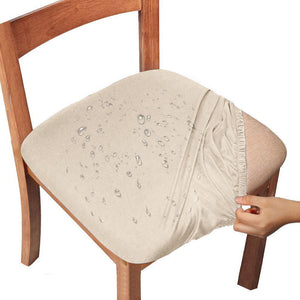 Waterproof Dining Room Chair Cover Spandex Elastic Removable Seat Covers