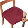 Waterproof Dining Room Chair Cover Spandex Elastic Removable Seat Covers