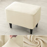 Velvet Wing Chair Cover Stretch Spandex Wingback Chair Cover Elastic Armchair Cover Sofa Covers with Seat Cushion Cover