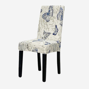 KAS Geometry Chair Cover Elastic Chair Covers Spandex Stretch Anti-dirty Removable Dining Office Chair Case