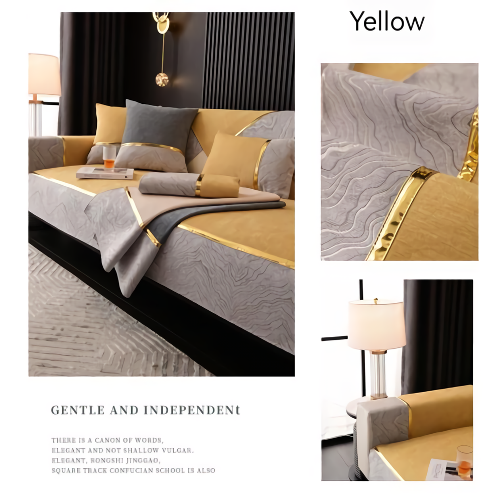 Universal Sofa Cushions for All Seasons Comfortable, Soft, Non-slip, Breathable Seat and Backrest Covers