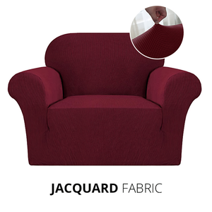 KAS Armchair Cover 4-Styles Elastic Sofa Cover Couch Covers for Living Room Stretchable Slipcover for Chairs - 1 Seater Chair Slip Cover