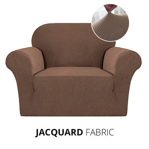 KAS Armchair Cover 4-Styles Elastic Sofa Cover Couch Covers for Living Room Stretchable Slipcover for Chairs - 1 Seater Chair Slip Cover