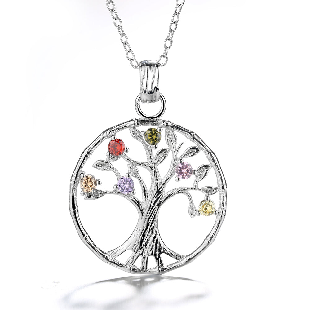 Rafael Jewelry Handcrafted 925 Sterling Silver Pendant Necklace With 14K  Yellow Gold Tree of Life Design, Jewelry | Judaica Webstore
