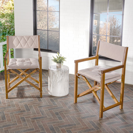 Waldo-classic-mid-century-outdoor-acacia-wood-foldable-diamond-quilted-back-director-chair-with-cushion-Outdoor-Seating