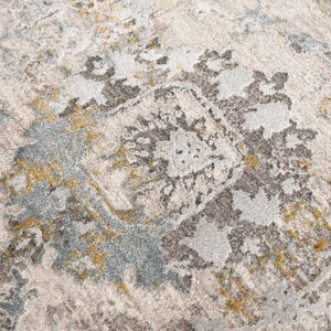 Alroy Textured Rug with Fringes