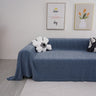 Chenille Herringbone Couch Cover Blanket, Sectional with Washable Covers, Furniture Covers for Sofas