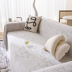 Modern Light Luxury Silky Smooth Couch Throw Protector, Washable Furniture Protector