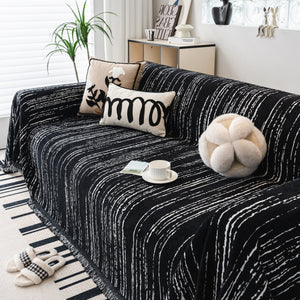 Slip Covers for Sofas, Sofa Throw Cover Soft Chenille Sofa Bed Cover, L Shaped Sectional Couch Covers