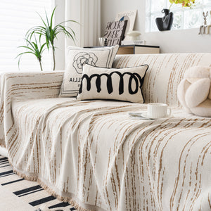 Slip Covers for Sofas, Sofa Throw Cover Soft Chenille Sofa Bed Cover, L Shaped Sectional Couch Covers