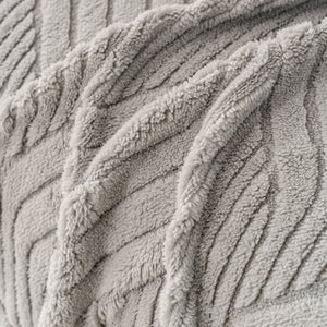 Plush Sherpa Fleece Sofa Throw Blanket, Soft & Cozy Furniture Protector for Couch