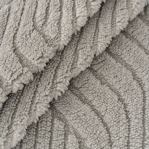 Plush Sherpa Fleece Sofa Throw Blanket, Soft & Cozy Furniture Protector for Couch
