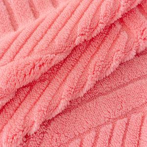 Plush Sherpa Fleece Sofa Throw Blanket, Soft & Cozy Furniture Protector for Couch