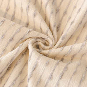 Ruffled Sofa Cover with Bowknot Decor, French Country Style Skirted Couch Slipcover