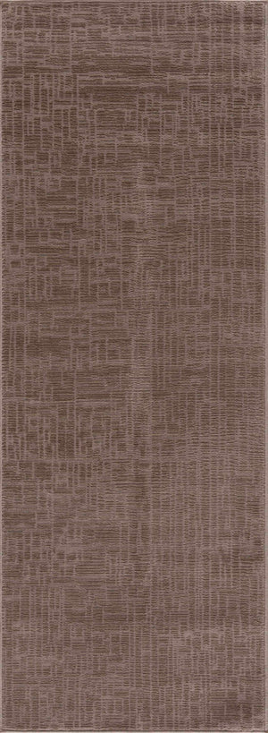 Leanna Light Brown Washable Area Rug