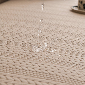 High Stretch Wheat Ear Embossed Textured Couch Slipcover, Water Repellent Sofa Cover