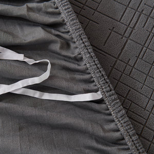 Embossed Lines Couch Covers Stretchable Non-Slip & Washable Sofa Slipcovers