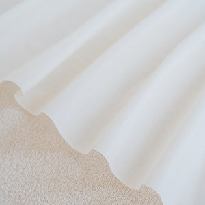 Daisy Striped Sofa Cover with Sheer Ruffle Skirt, Floral Soft Slipcover Blanket