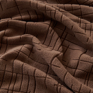Embossed Lines Couch Covers Stretchable Non-Slip & Washable Sofa Slipcovers
