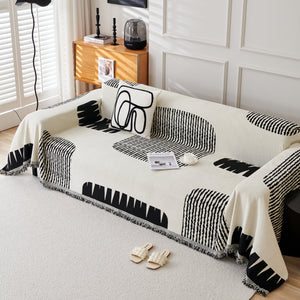Soft Cozy Chenille Sofa Throw Blanket and Sectional Seat Covers, Scratch Resistant Sofa Couch Covers