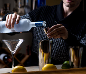 Professional 4-Piece Boston Cocktail Shaker Set