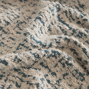 Textured Woven Furniture Protector for Couch, Rustic Farmhouse Sofa Throw Blanket