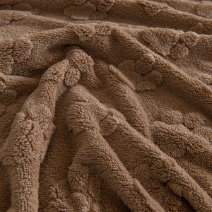 Plush Jacquard Blankets for The Sofa Soft Slipcover Sectional Cover Throws for Sofas
