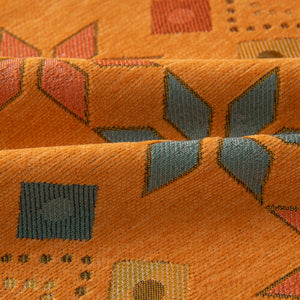 Bohemian Geometric Sofa Throw Cover, Cozy & Protective Ethnic-Inspired Couch Cover