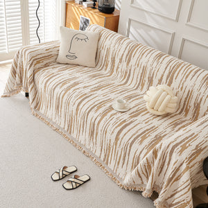 Reversible Sofa Throw Blanket, Couch Cover Sofa Slipcover for Most Shape Sofas