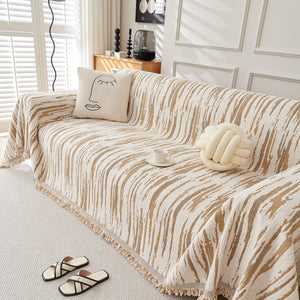 Reversible Sofa Throw Blanket, Couch Cover Sofa Slipcover for Most Shape Sofas
