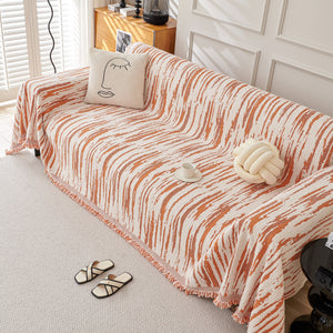 Reversible Sofa Throw Blanket, Couch Cover Sofa Slipcover for Most Shape Sofas