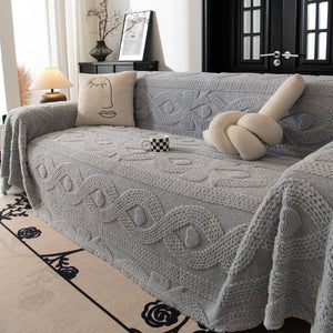 Soft Plush Fleece Throw Blanket for Couch Solid Cute Warm Couch Cover Blanket for Winter