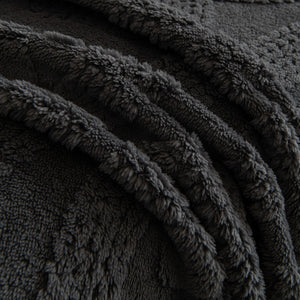 Soft Plush Fleece Throw Blanket for Couch Solid Cute Warm Couch Cover Blanket for Winter