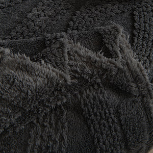 Soft Plush Fleece Throw Blanket for Couch Solid Cute Warm Couch Cover Blanket for Winter