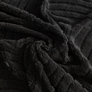 Winter Soft Plush Fleece Sofa Blanket Leaves Jacquard Couch Covers for Couches