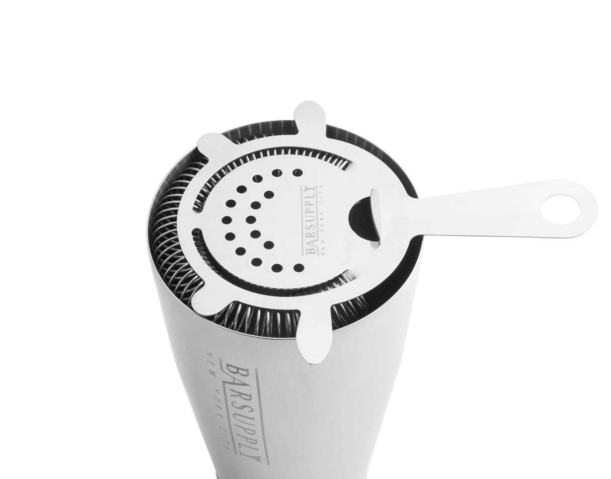 Professional 4-Piece Boston Cocktail Shaker Set