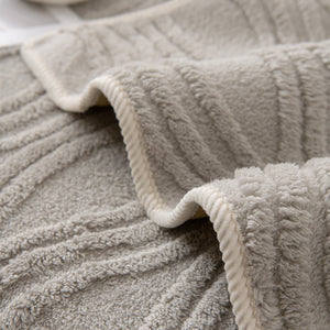 Winter Thickened Non-slip Blanket, Three-Dimensional Embossed Cotton Velvet Sofa Cover