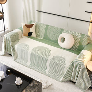 Oversized Sofa Throw Blanket, Couch Protector Throw for Stylish Home Protection