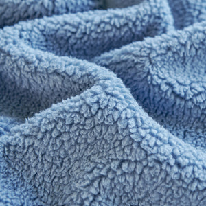 Thick Sherpa Fleece Sofa Protector Cover Stylish Durable Slipcovers for Couches and Chairs