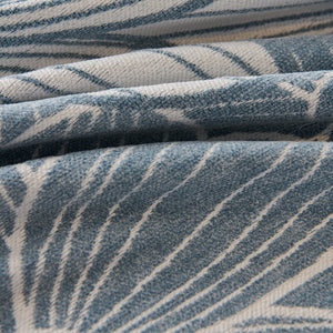 Chenille Jacquard Sofa Throw Cover with Tassels, All-Season Furniture Protector for Home and Office
