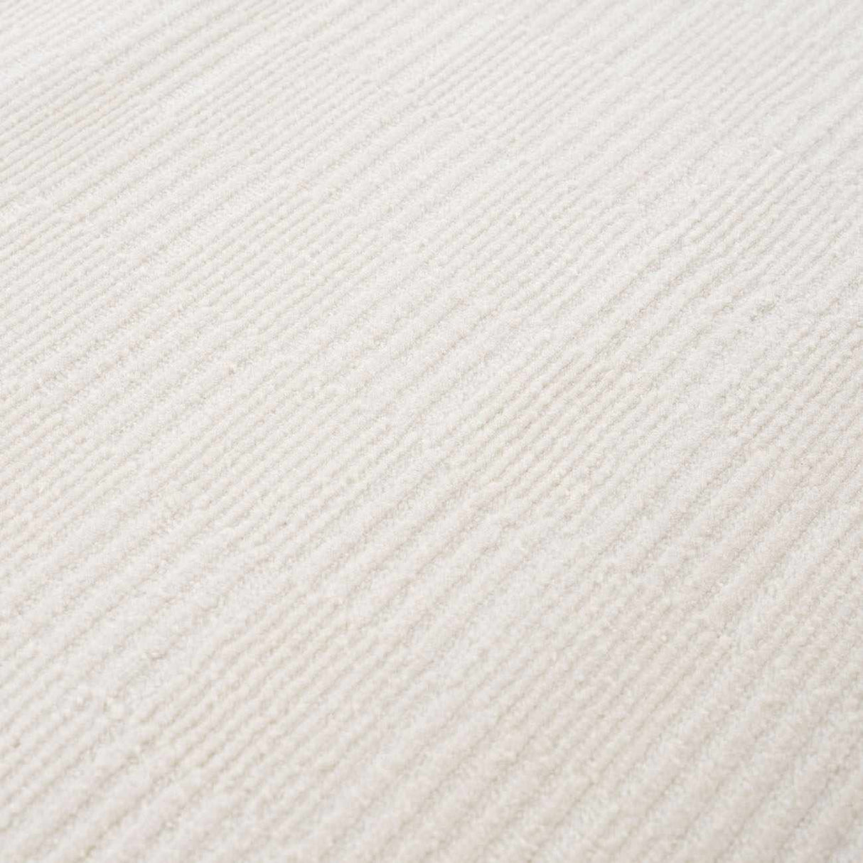 Kazuma Cream Checkered Washable Area Rug