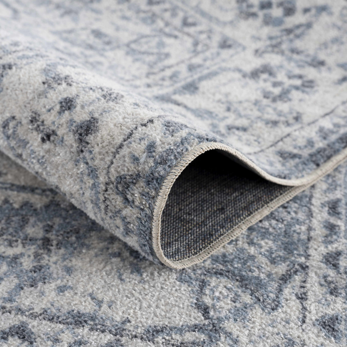 Blue Hiti Washable area rug - Clearance