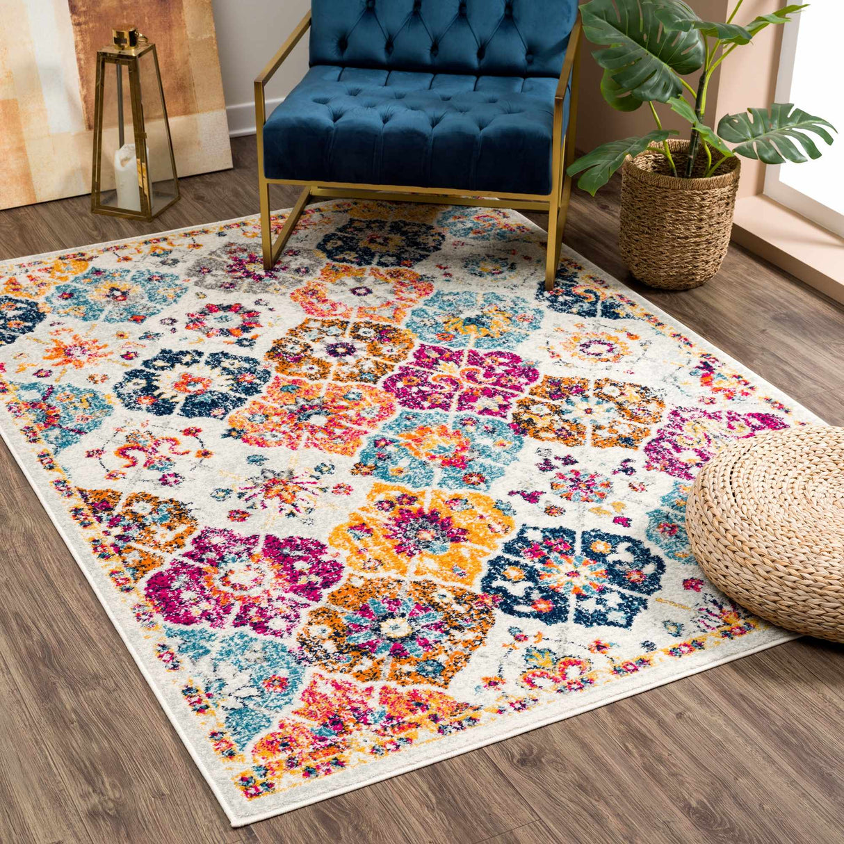 New Custar Area Rug